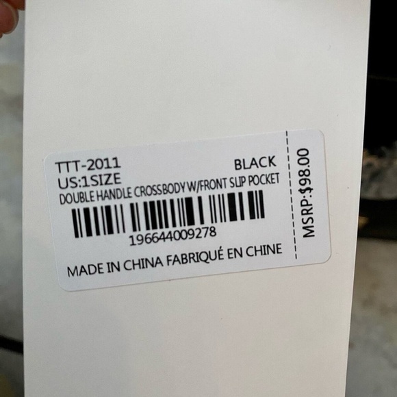 TRINA TURK NWT DOUBLE HANDLE CROSSBODY BAG - Picture 7 of 9